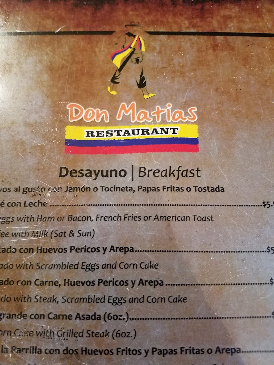 Don Matias Restaurant Menu - Image 5